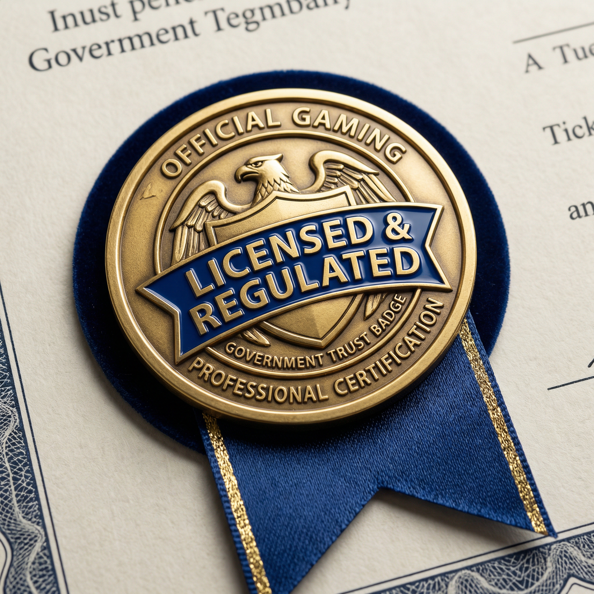 博彩牌照认证图标